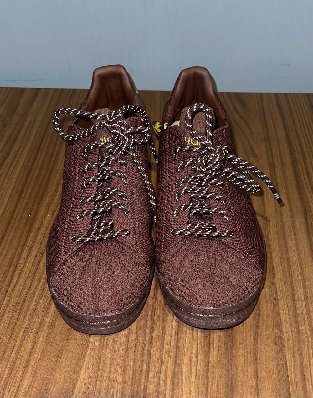 adidas x Pharrell Williams Superstar Primeknit Brown Auburn S42926